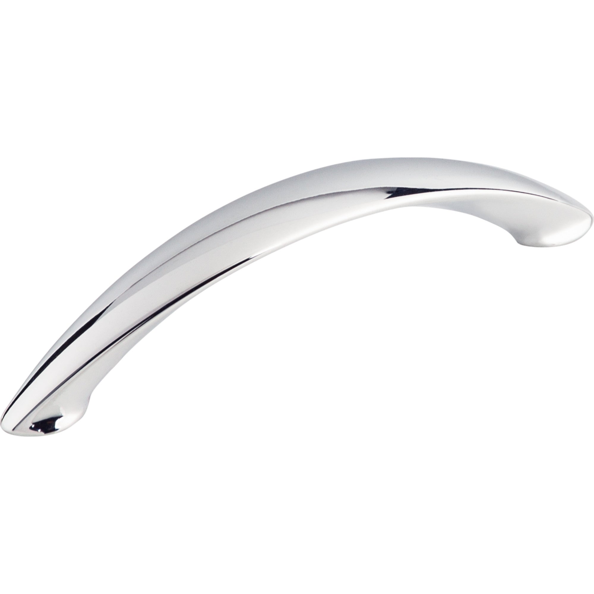Worldwide Flooring Design Center Arc Pull 4 Inch (c-c) Polished Chrome Arc Pull 4 Inch (c-c) Polished Chrome Top Knobs Decorative Hardware