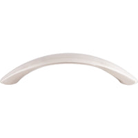 Worldwide Flooring Design Center Arc Pull 4 Inch (c-c) Brushed Satin Nickel Arc Pull 4 Inch (c-c) Brushed Satin Nickel Top Knobs Decorative Hardware