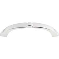 Worldwide Flooring Design Center Lida Pull 3 3/4 Inch (c-c) Polished Chrome Lida Pull 3 3/4 Inch (c-c) Polished Chrome Top Knobs Decorative Hardware