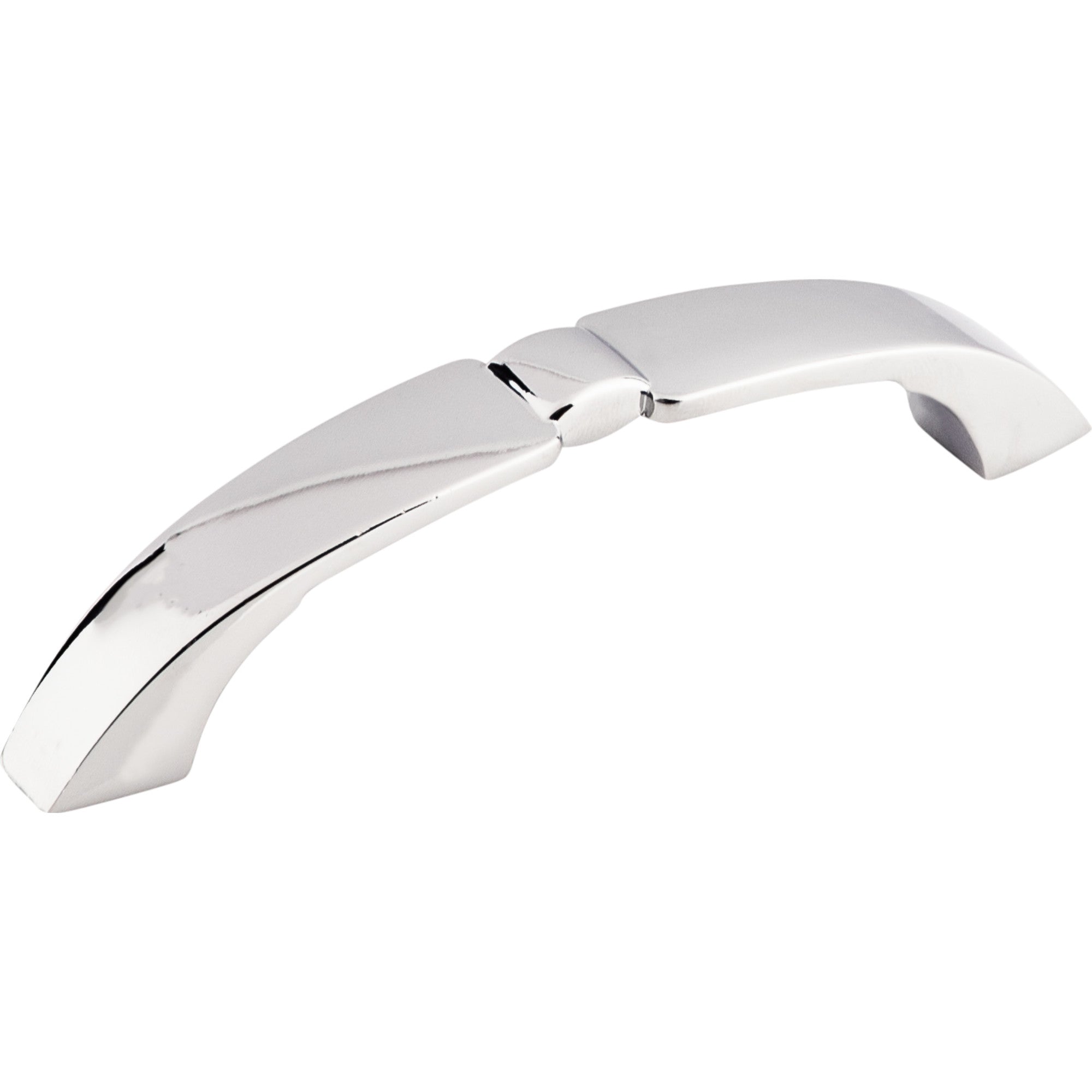 Worldwide Flooring Design Center Lida Pull 3 3/4 Inch (c-c) Polished Chrome Lida Pull 3 3/4 Inch (c-c) Polished Chrome Top Knobs Decorative Hardware