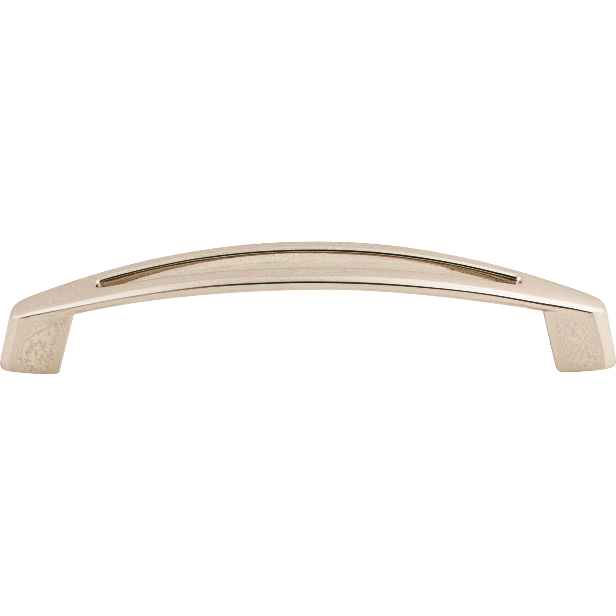 Worldwide Flooring Design Center Verona Pull 5 1/16 Inch (c-c) Polished Nickel Verona Pull 5 1/16 Inch (c-c) Polished Nickel Top Knobs Decorative Hardware