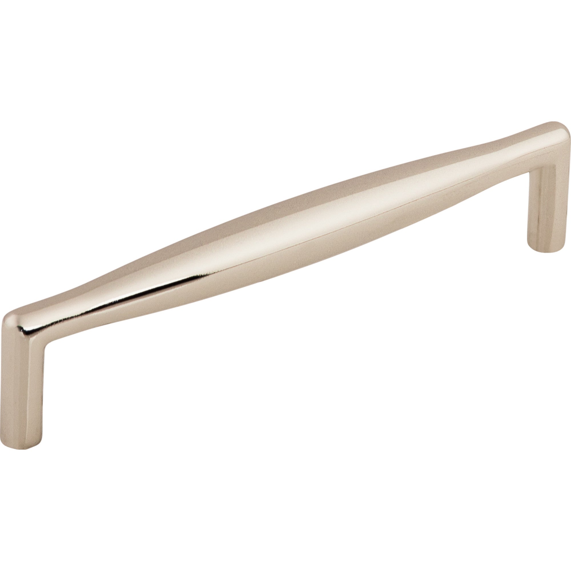 Worldwide Flooring Design Center Flute Pull 5 1/16 Inch (c-c) Polished Nickel Flute Pull 5 1/16 Inch (c-c) Polished Nickel Top Knobs Decorative Hardware