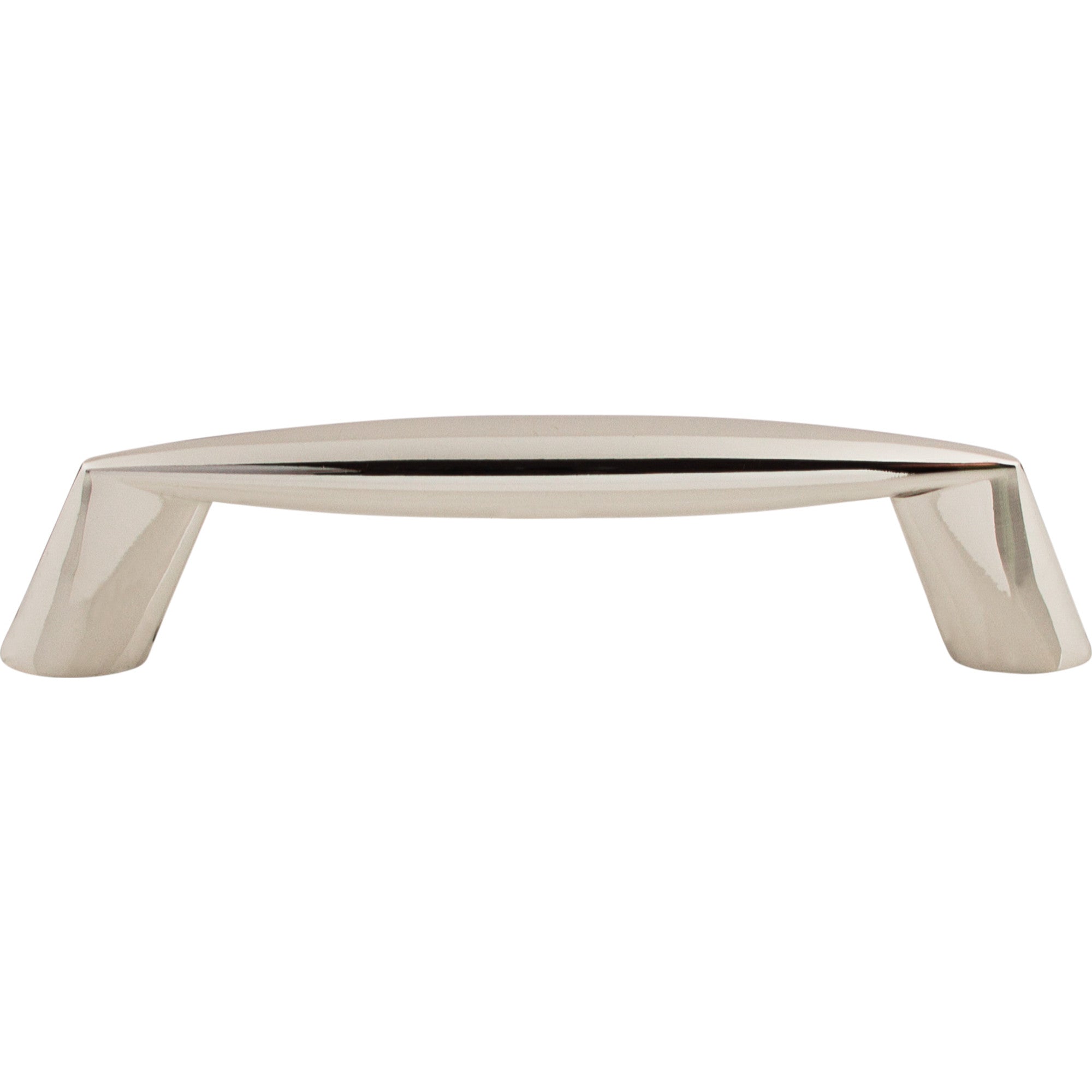 Worldwide Flooring Design Center Rung Pull 3 3/4 Inch (c-c) Polished Nickel Rung Pull 3 3/4 Inch (c-c) Polished Nickel Top Knobs Decorative Hardware