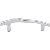 Worldwide Flooring Design Center Aspen II Twig Pull 3 1/2 Inch (c-c) Polished Chrome Aspen II Twig Pull 3 1/2 Inch (c-c) Polished Chrome Top Knobs Decorative Hardware