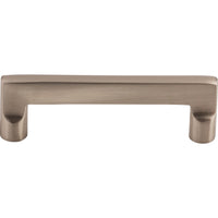 Worldwide Flooring Design Center Aspen II Flat Sided Pull 4 Inch (c-c) Brushed Satin Nickel Aspen II Flat Sided Pull 4 Inch (c-c) Brushed Satin Nickel Top Knobs Decorative Hardware