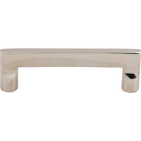 Worldwide Flooring Design Center Aspen II Flat Sided Pull 4 Inch (c-c) Polished Nickel Aspen II Flat Sided Pull 4 Inch (c-c) Polished Nickel Top Knobs Decorative Hardware