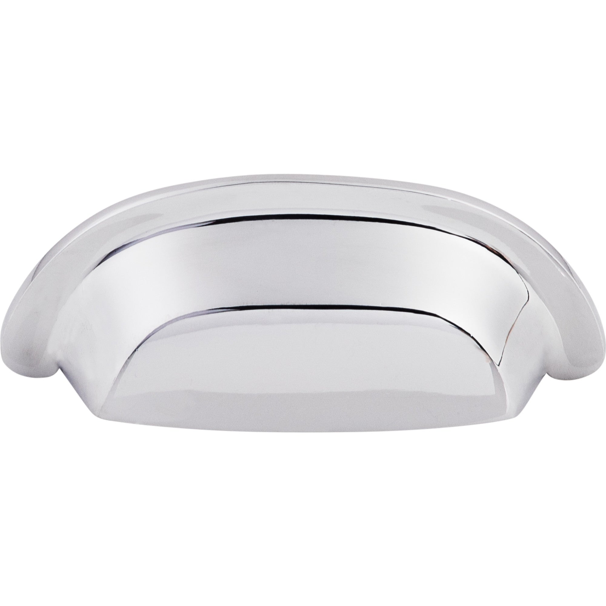 Worldwide Flooring Design Center Aspen II Cup Pull 3 Inch (c-c) Polished Chrome Aspen II Cup Pull 3 Inch (c-c) Polished Chrome Top Knobs Decorative Hardware
