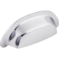Worldwide Flooring Design Center Aspen II Cup Pull 3 Inch (c-c) Polished Chrome Aspen II Cup Pull 3 Inch (c-c) Polished Chrome Top Knobs Decorative Hardware