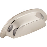 Worldwide Flooring Design Center Aspen II Cup Pull 3 Inch (c-c) Polished Nickel Aspen II Cup Pull 3 Inch (c-c) Polished Nickel Top Knobs Decorative Hardware