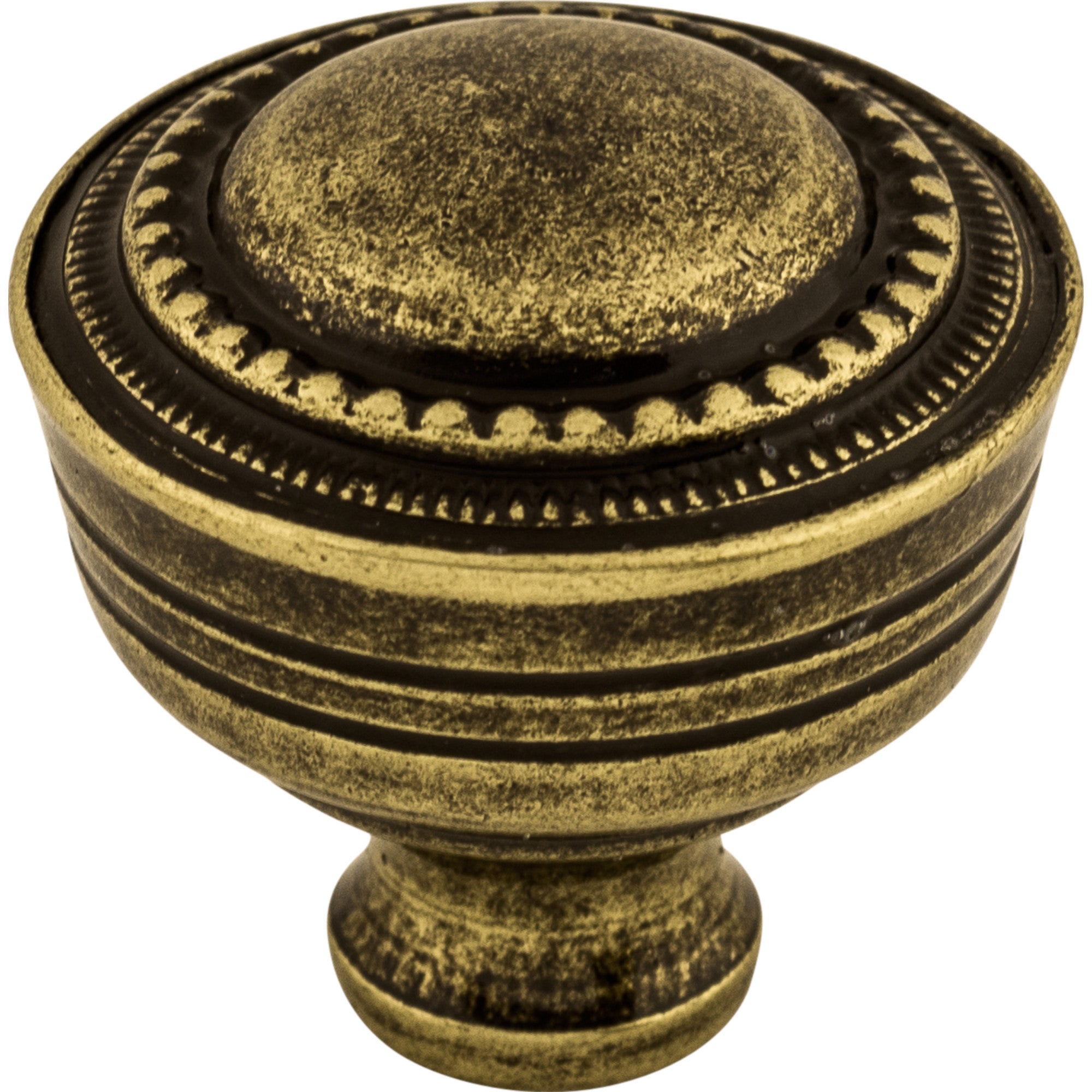 Worldwide Flooring Design Center Contessa Knob 1 1/4 Inch German Bronze Contessa Knob 1 1/4 Inch German Bronze Top Knobs Decorative Hardware