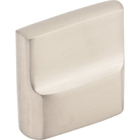Worldwide Flooring Design Center Aspen II Flat Sided Knob 7/8 Inch (c-c) Brushed Satin Nickel Aspen II Flat Sided Knob 7/8 Inch (c-c) Brushed Satin Nickel Top Knobs Decorative Hardware