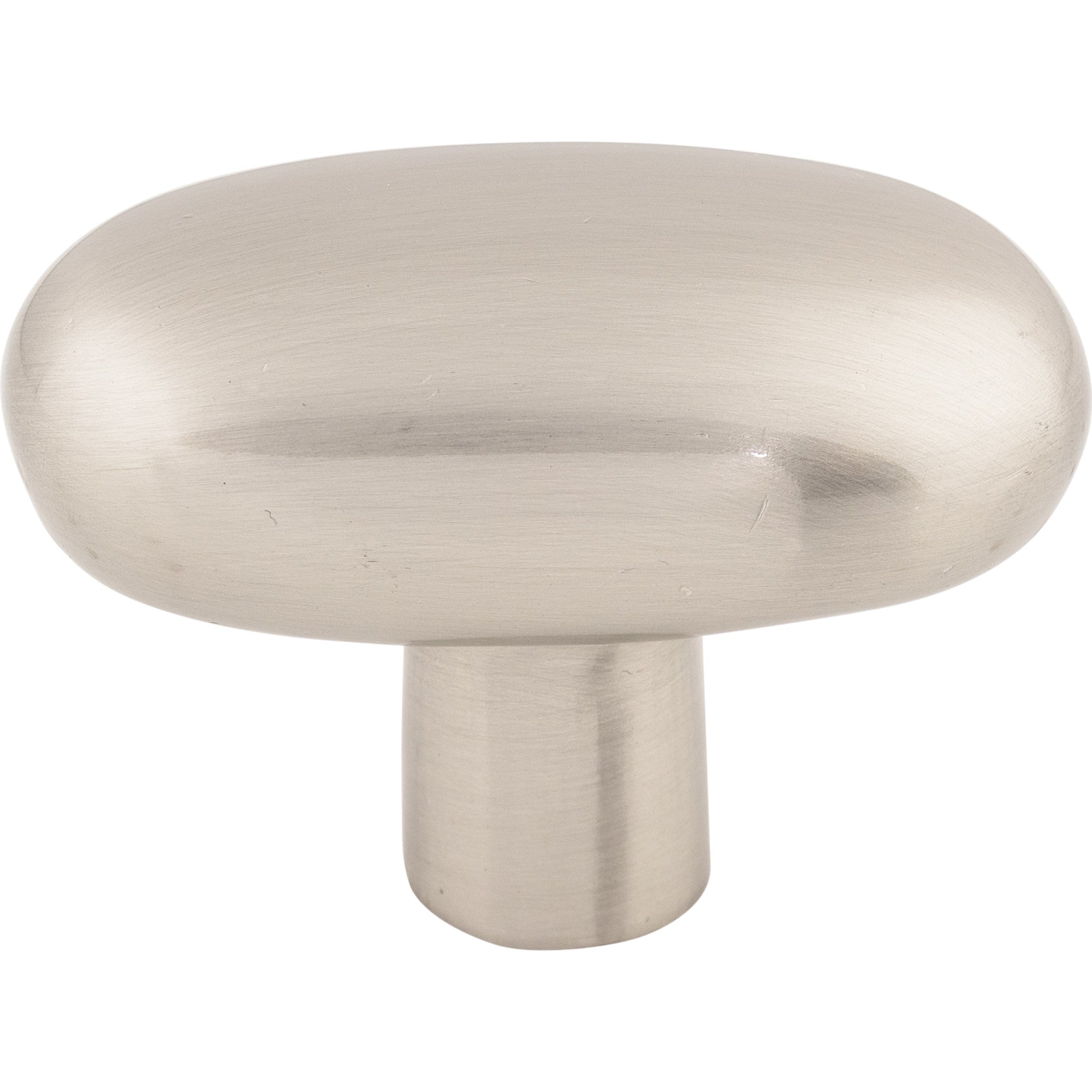 Worldwide Flooring Design Center Aspen II Large Potato Knob 2 Inch Brushed Satin Nickel Aspen II Large Potato Knob 2 Inch Brushed Satin Nickel Top Knobs Decorative Hardware