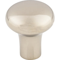 Worldwide Flooring Design Center Aspen II Round Knob 1 1/8 Inch Polished Nickel Aspen II Round Knob 1 1/8 Inch Polished Nickel Top Knobs Decorative Hardware