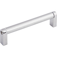 Worldwide Flooring Design Center Pennington Bar Pull 5 1/16 Inch (c-c) Polished Chrome Pennington Bar Pull 5 1/16 Inch (c-c) Polished Chrome Top Knobs Decorative Hardware