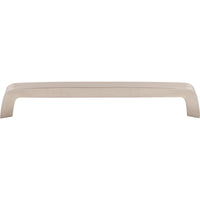 Worldwide Flooring Design Center Tapered Bar Pull 7 9/16 Inch (c-c) Brushed Satin Nickel Tapered Bar Pull 7 9/16 Inch (c-c) Brushed Satin Nickel Top Knobs Decorative Hardware