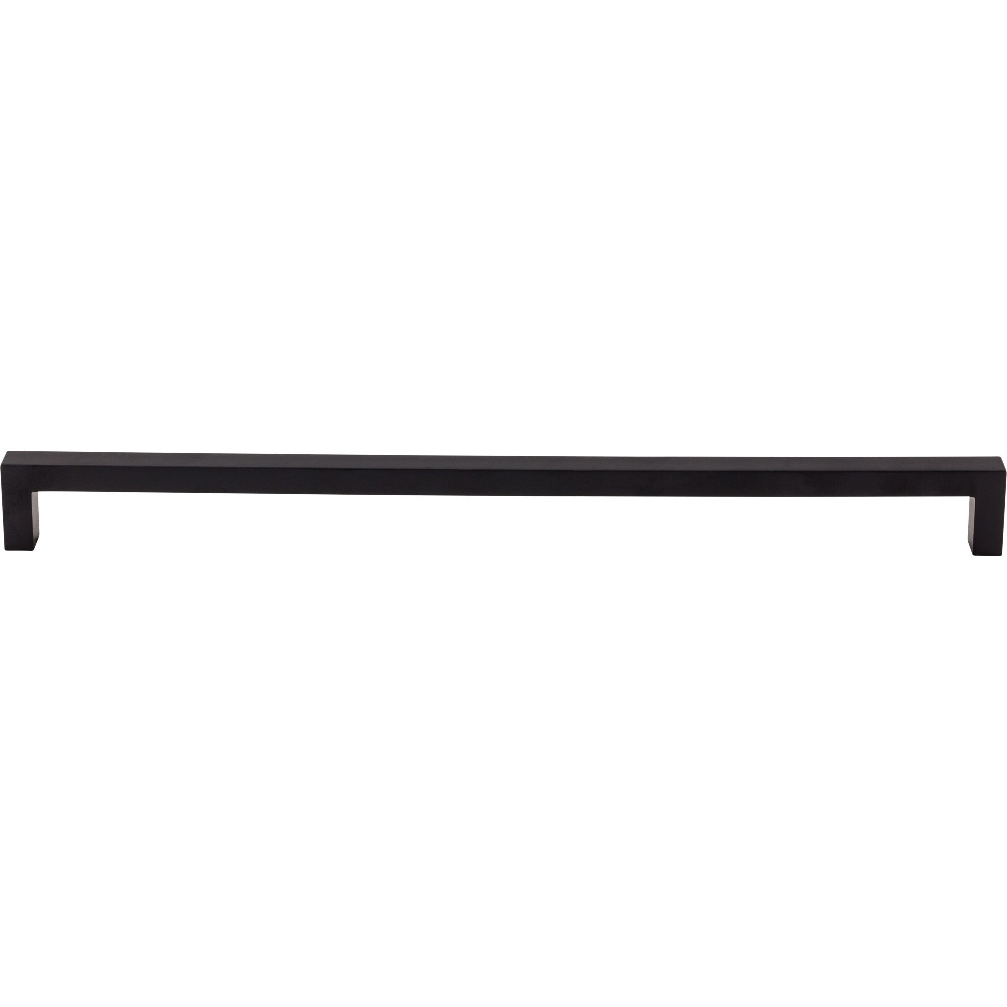 Worldwide Flooring Design Center Square Bar Pull 12 5/8 Inch (c-c) Flat Black Square Bar Pull 12 5/8 Inch (c-c) Flat Black Top Knobs Decorative Hardware