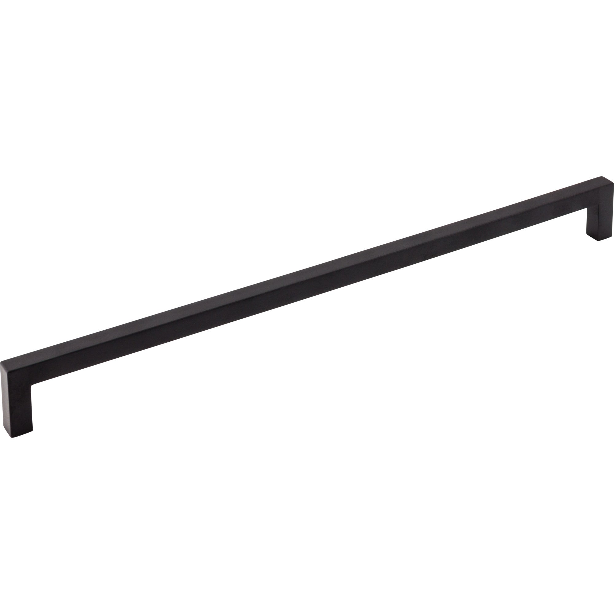 Worldwide Flooring Design Center Square Bar Pull 12 5/8 Inch (c-c) Flat Black Square Bar Pull 12 5/8 Inch (c-c) Flat Black Top Knobs Decorative Hardware