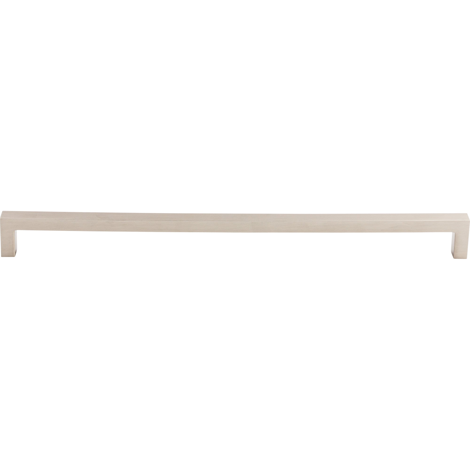 Worldwide Flooring Design Center Square Bar Pull 12 5/8 Inch (c-c) Brushed Satin Nickel Square Bar Pull 12 5/8 Inch (c-c) Brushed Satin Nickel Top Knobs Decorative Hardware