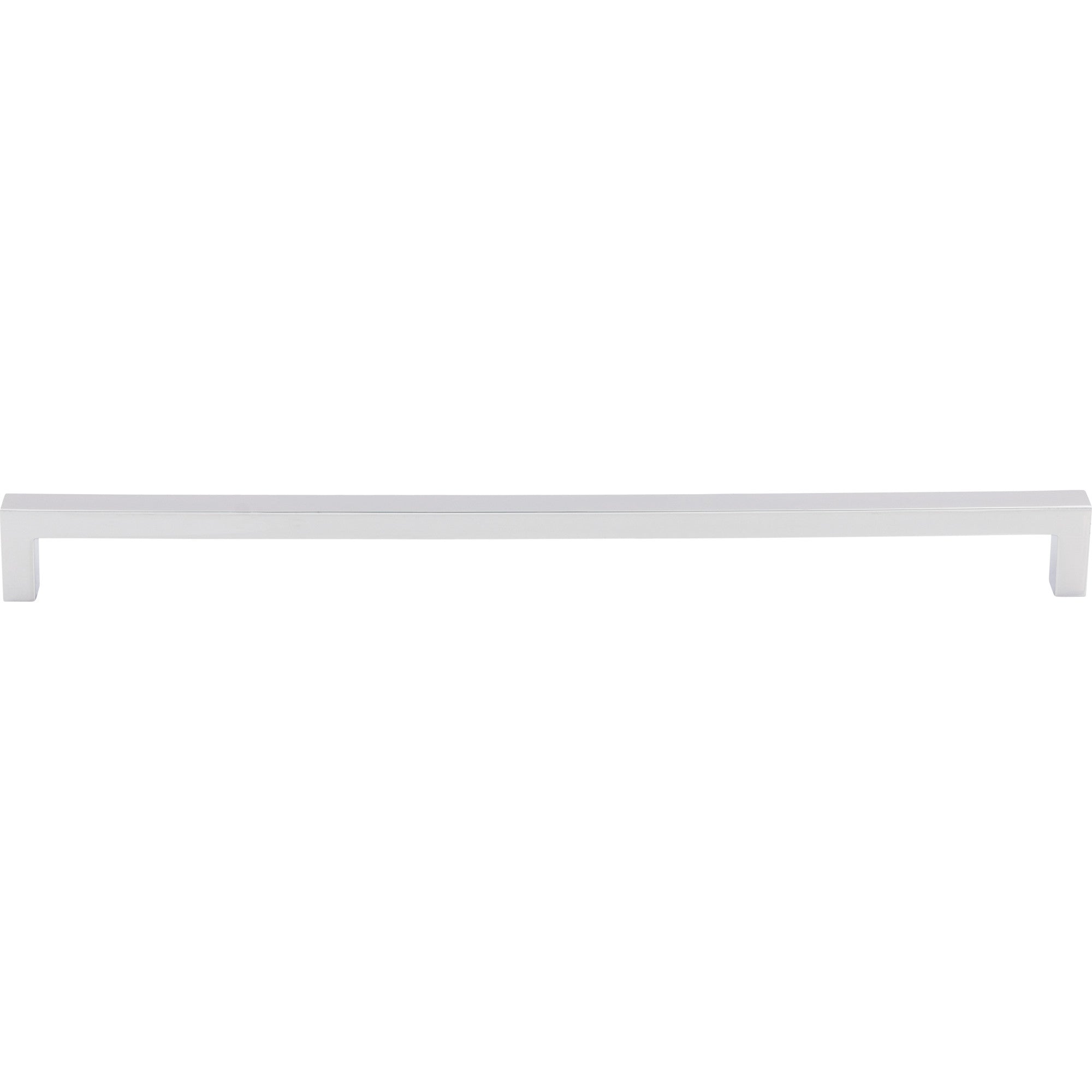 Worldwide Flooring Design Center Square Bar Pull 17 5/8 Inch (c-c) Polished Chrome Square Bar Pull 17 5/8 Inch (c-c) Polished Chrome Top Knobs Decorative Hardware