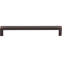 Worldwide Flooring Design Center Square Bar Pull 7 9/16 Inch (c-c) Tuscan Bronze Square Bar Pull 7 9/16 Inch (c-c) Tuscan Bronze Top Knobs Decorative Hardware