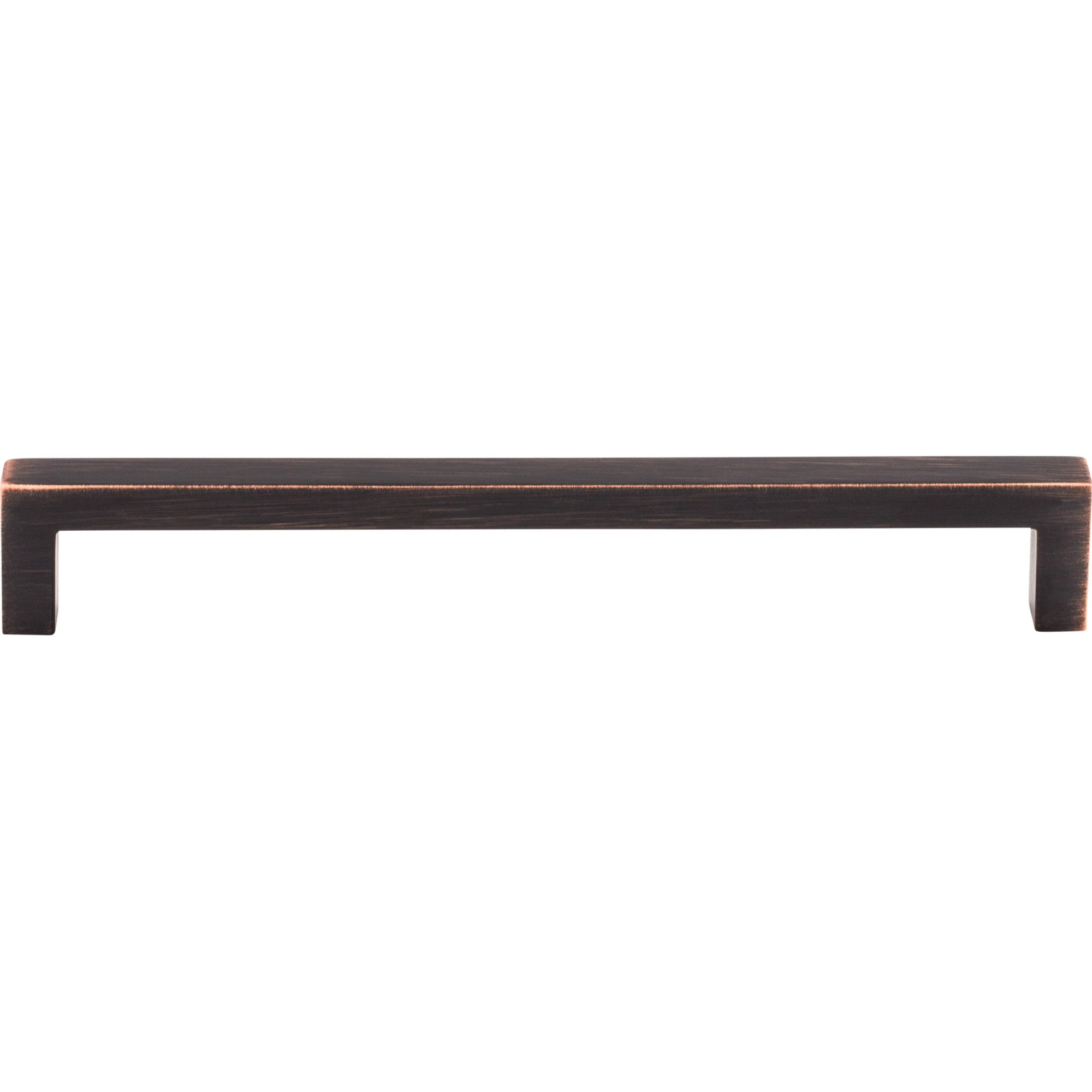 Worldwide Flooring Design Center Square Bar Pull 7 9/16 Inch (c-c) Tuscan Bronze Square Bar Pull 7 9/16 Inch (c-c) Tuscan Bronze Top Knobs Decorative Hardware
