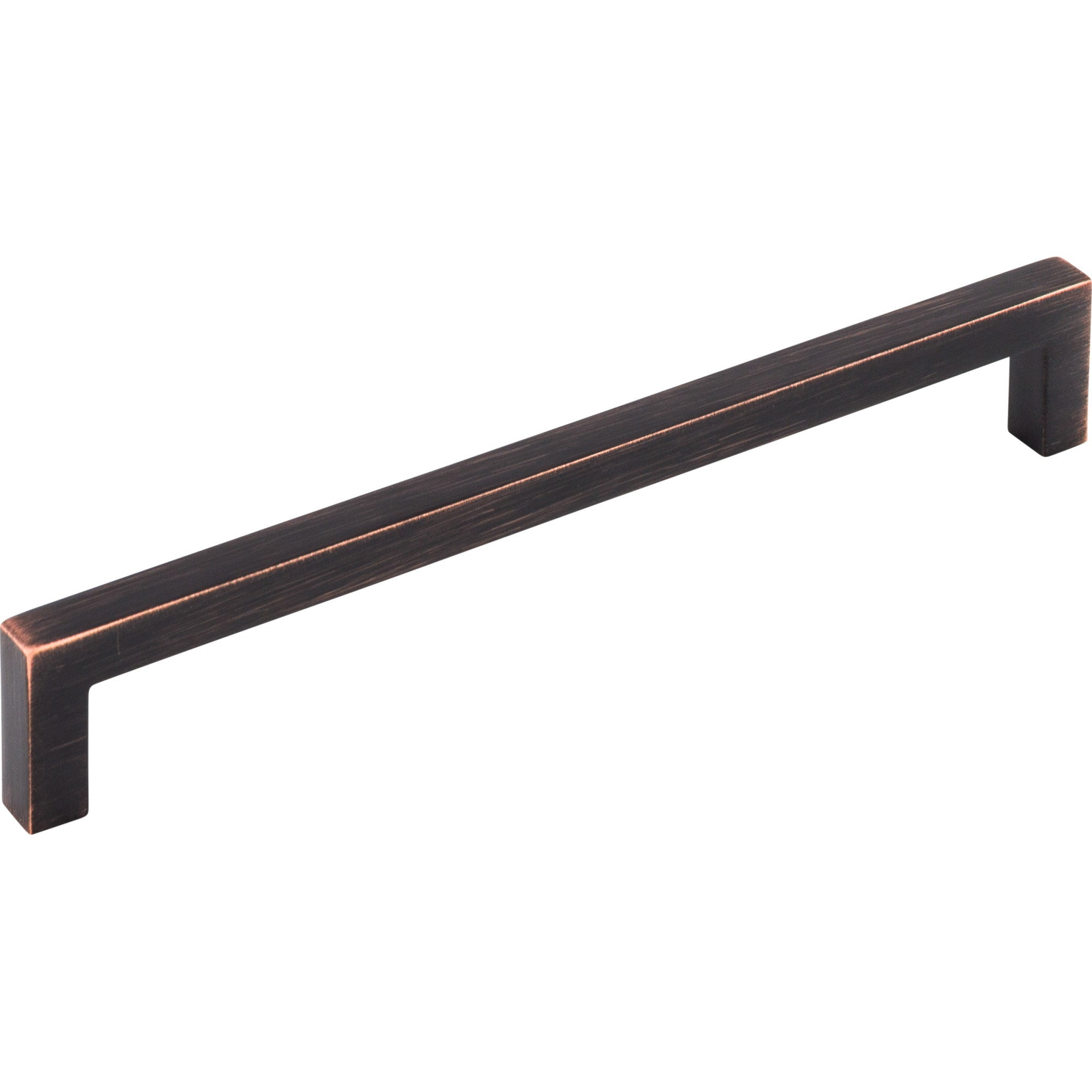 Worldwide Flooring Design Center Square Bar Pull 7 9/16 Inch (c-c) Tuscan Bronze Square Bar Pull 7 9/16 Inch (c-c) Tuscan Bronze Top Knobs Decorative Hardware