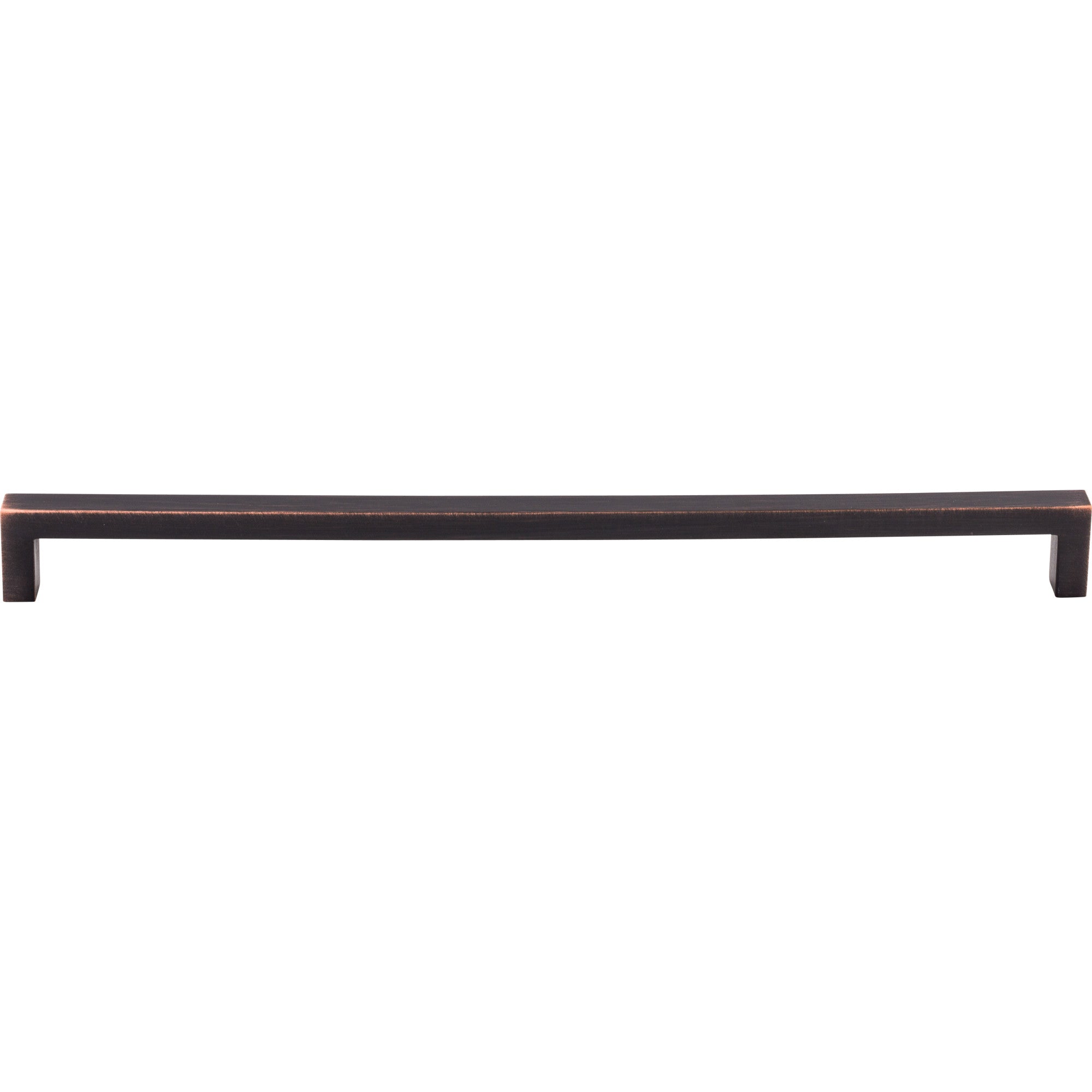 Worldwide Flooring Design Center Square Bar Pull 12 5/8 Inch (c-c) Tuscan Bronze Square Bar Pull 12 5/8 Inch (c-c) Tuscan Bronze Top Knobs Decorative Hardware