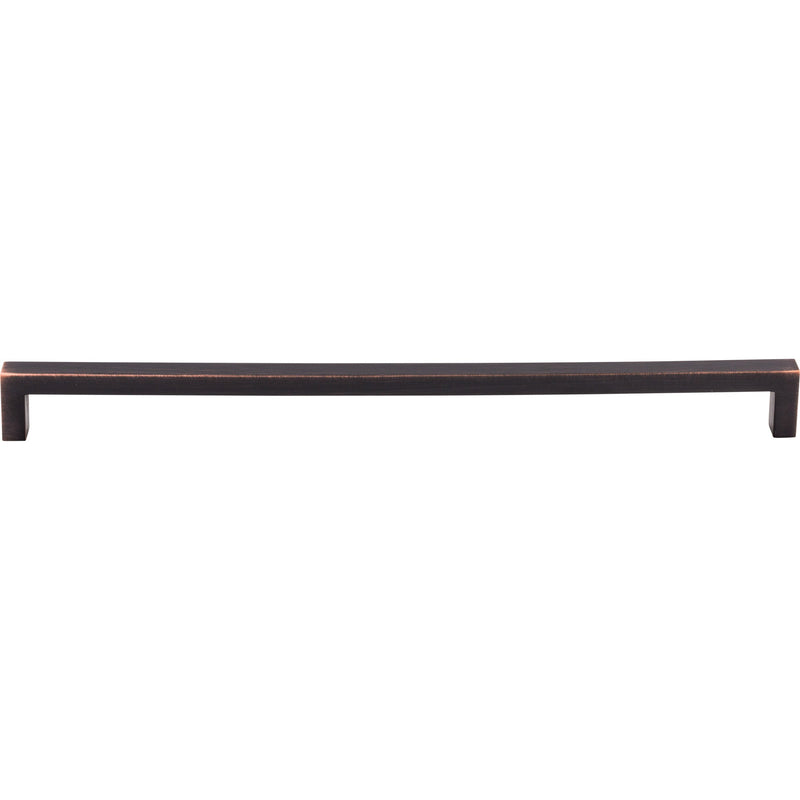 Worldwide Flooring Design Center Square Bar Pull 17 5/8 Inch (c-c) Tuscan Bronze Square Bar Pull 17 5/8 Inch (c-c) Tuscan Bronze Top Knobs Decorative Hardware