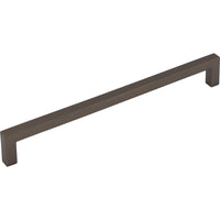 Worldwide Flooring Design Center Square Bar Pull 8 13/16 Inch (c-c) Ash Gray Square Bar Pull 8 13/16 Inch (c-c) Ash Gray Top Knobs Decorative Hardware