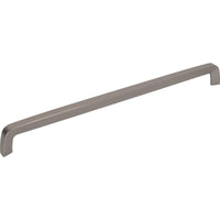 Worldwide Flooring Design Center Tapered Bar Pull 12 5/8 Inch (c-c) Ash Gray Tapered Bar Pull 12 5/8 Inch (c-c) Ash Gray Top Knobs Decorative Hardware