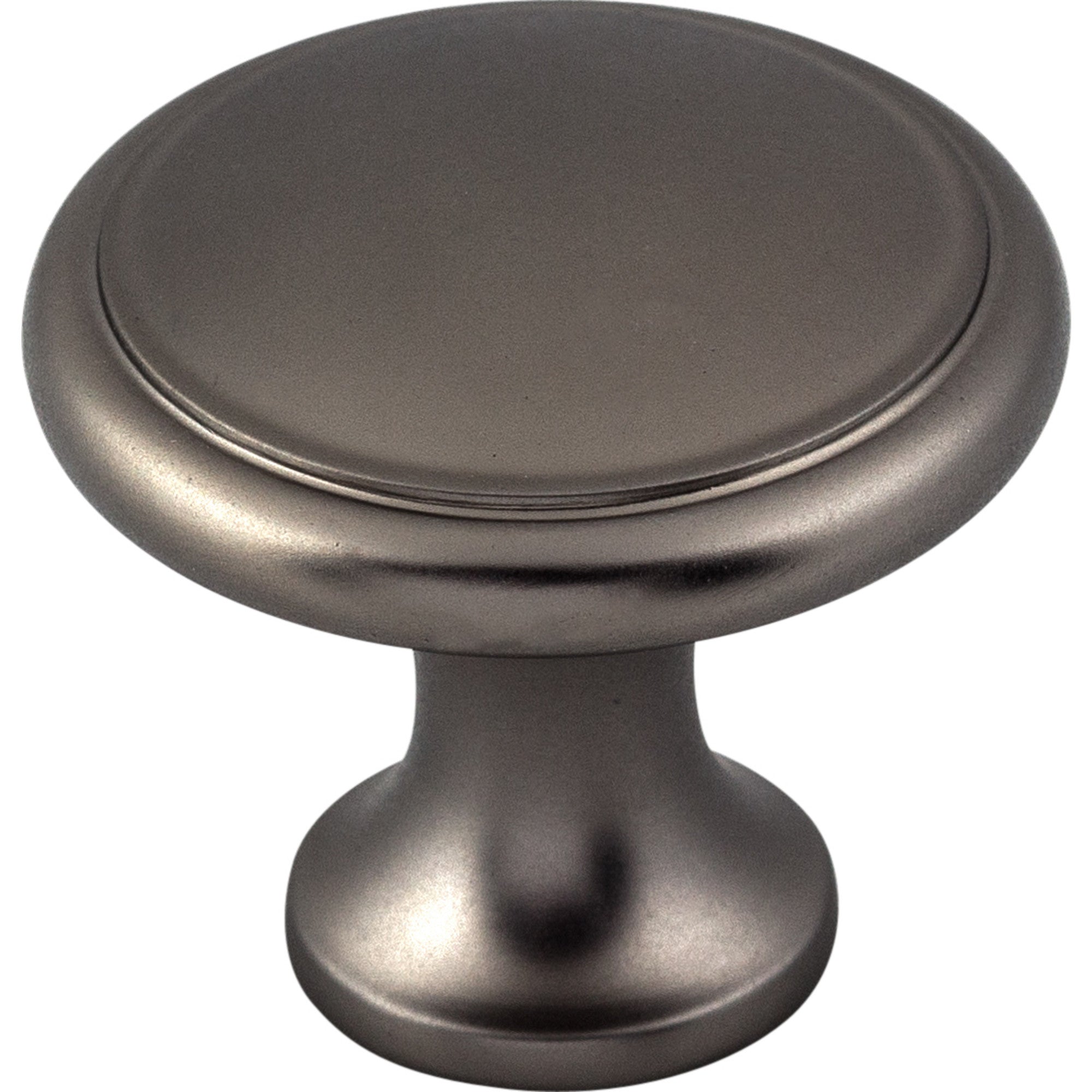 Worldwide Flooring Design Center Ringed Knob 1 1/8 Inch Ash Gray Ringed Knob 1 1/8 Inch Ash Gray Top Knobs Decorative Hardware