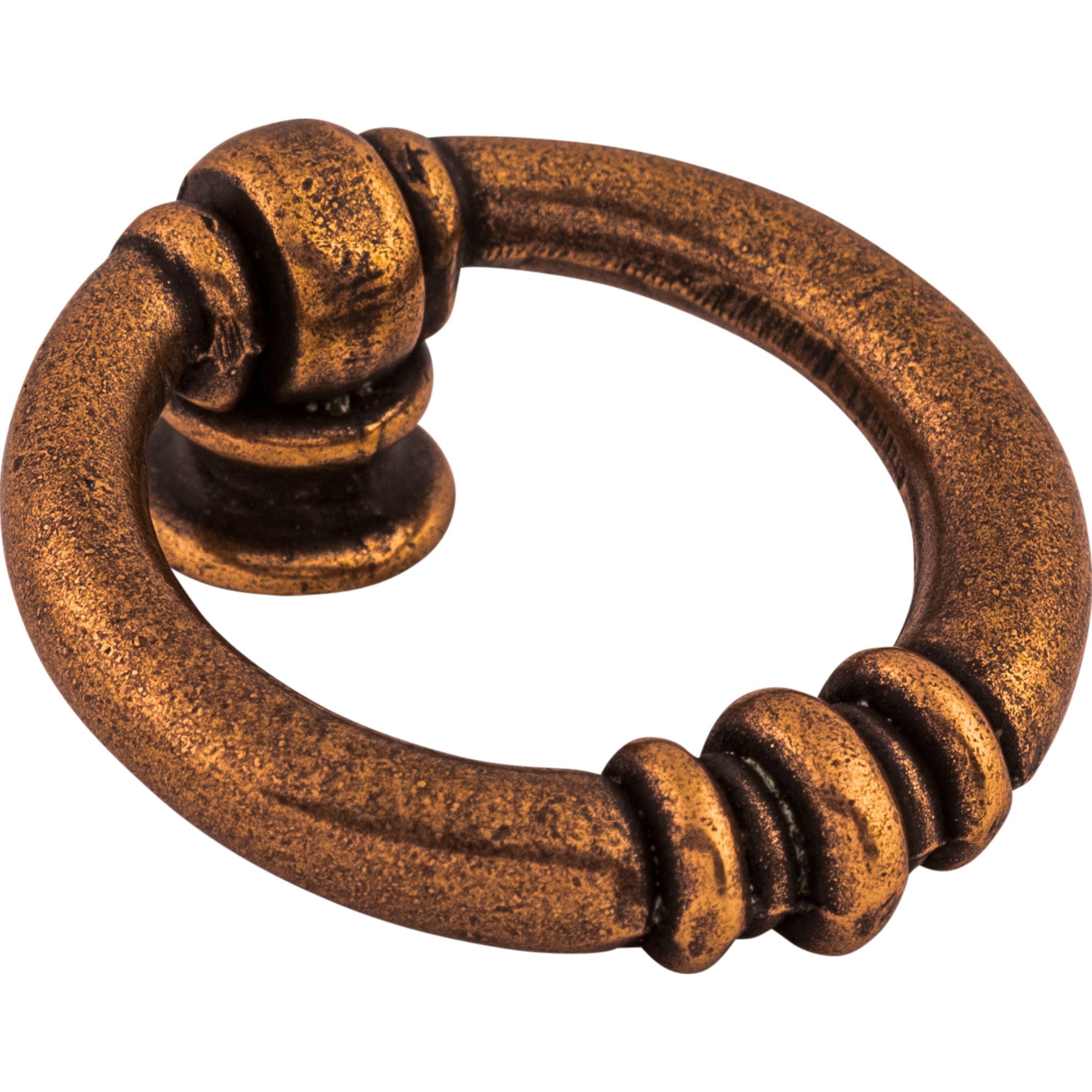 Worldwide Flooring Design Center Newton Ring 1 1/2 Inch Old English Copper Newton Ring 1 1/2 Inch Old English Copper Top Knobs Decorative Hardware