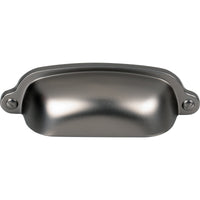 Worldwide Flooring Design Center Charlotte Cup Pull 2 9/16 Inch (c-c) Ash Gray Charlotte Cup Pull 2 9/16 Inch (c-c) Ash Gray Top Knobs Decorative Hardware