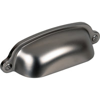 Worldwide Flooring Design Center Charlotte Cup Pull 2 9/16 Inch (c-c) Ash Gray Charlotte Cup Pull 2 9/16 Inch (c-c) Ash Gray Top Knobs Decorative Hardware