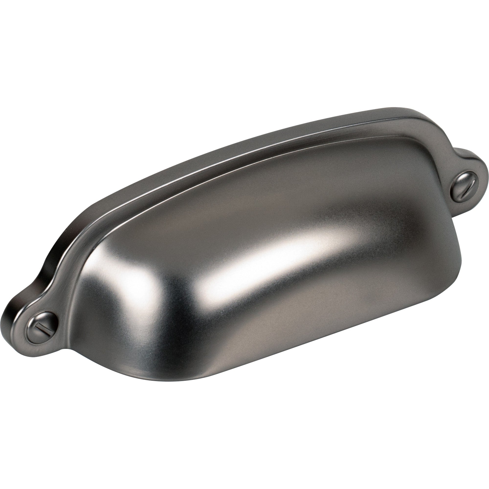 Worldwide Flooring Design Center Charlotte Cup Pull 2 9/16 Inch (c-c) Ash Gray Charlotte Cup Pull 2 9/16 Inch (c-c) Ash Gray Top Knobs Decorative Hardware