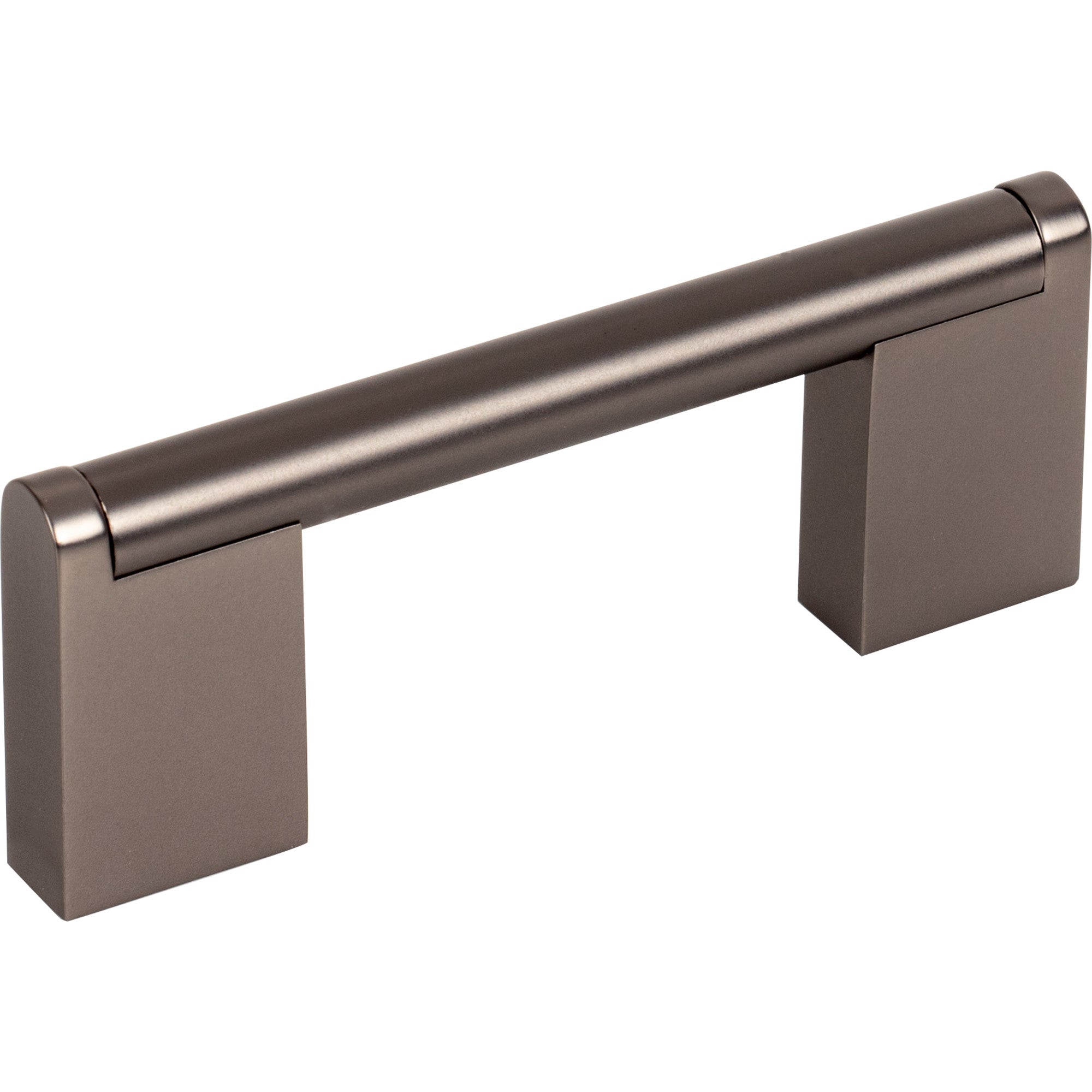 Worldwide Flooring Design Center Princetonian Bar Pull 3 Inch (c-c) Ash Gray Princetonian Bar Pull 3 Inch (c-c) Ash Gray Top Knobs Decorative Hardware