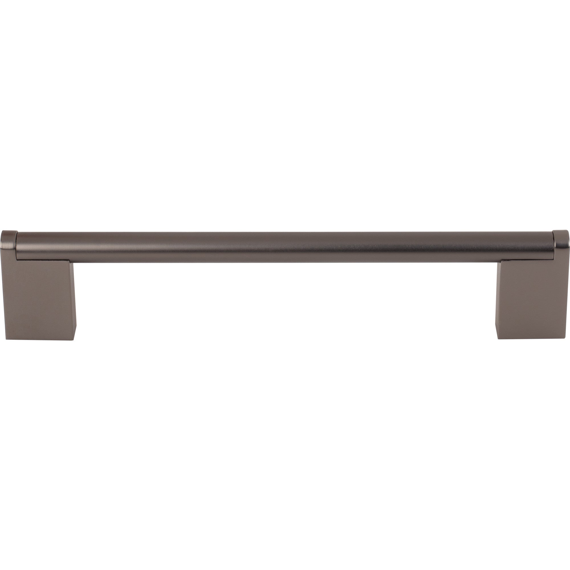 Worldwide Flooring Design Center Princetonian Bar Pull 6 5/16 Inch (c-c) Ash Gray Princetonian Bar Pull 6 5/16 Inch (c-c) Ash Gray Top Knobs Decorative Hardware