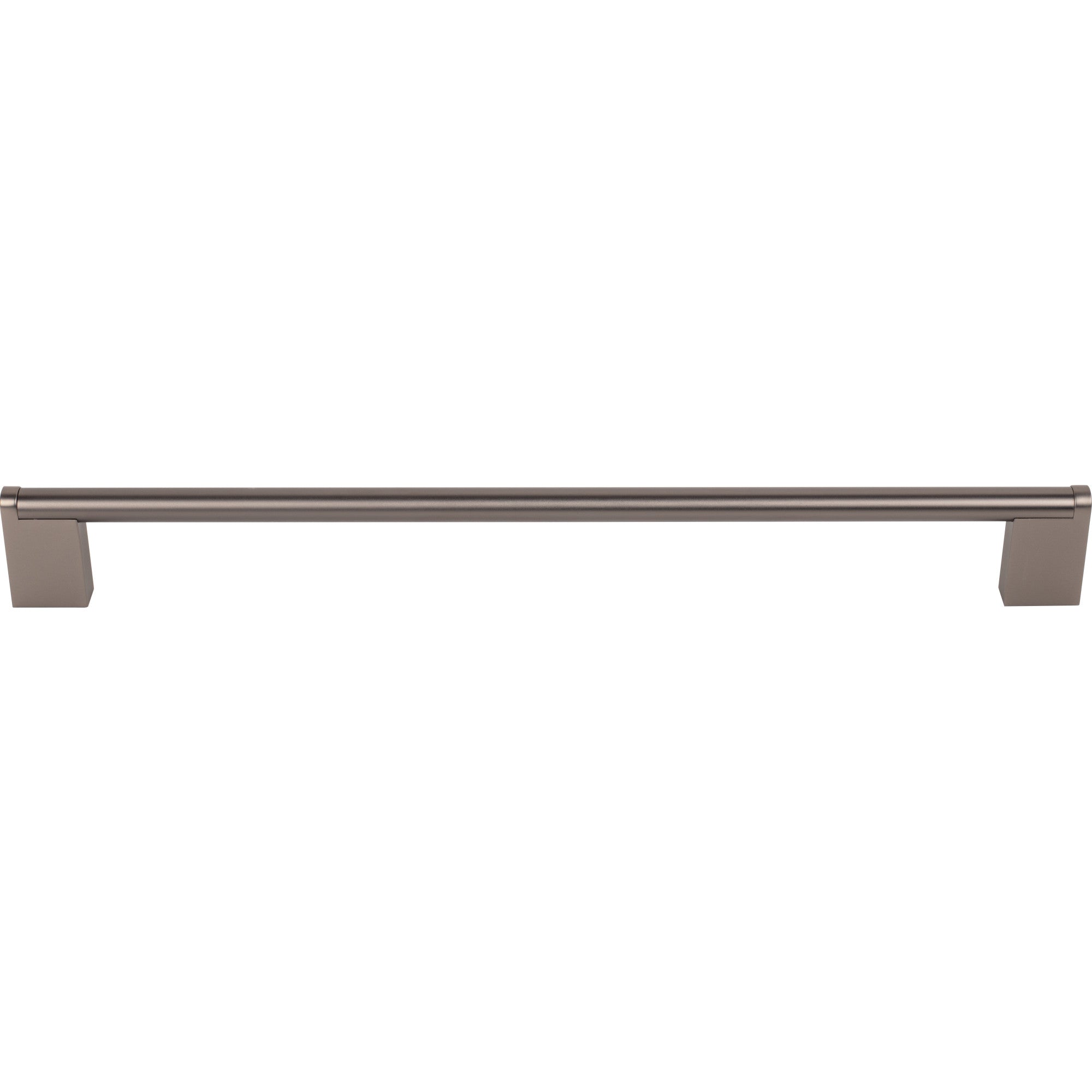Worldwide Flooring Design Center Princetonian Bar Pull 18 7/8 Inch (c-c) Ash Gray Princetonian Bar Pull 18 7/8 Inch (c-c) Ash Gray Top Knobs Decorative Hardware