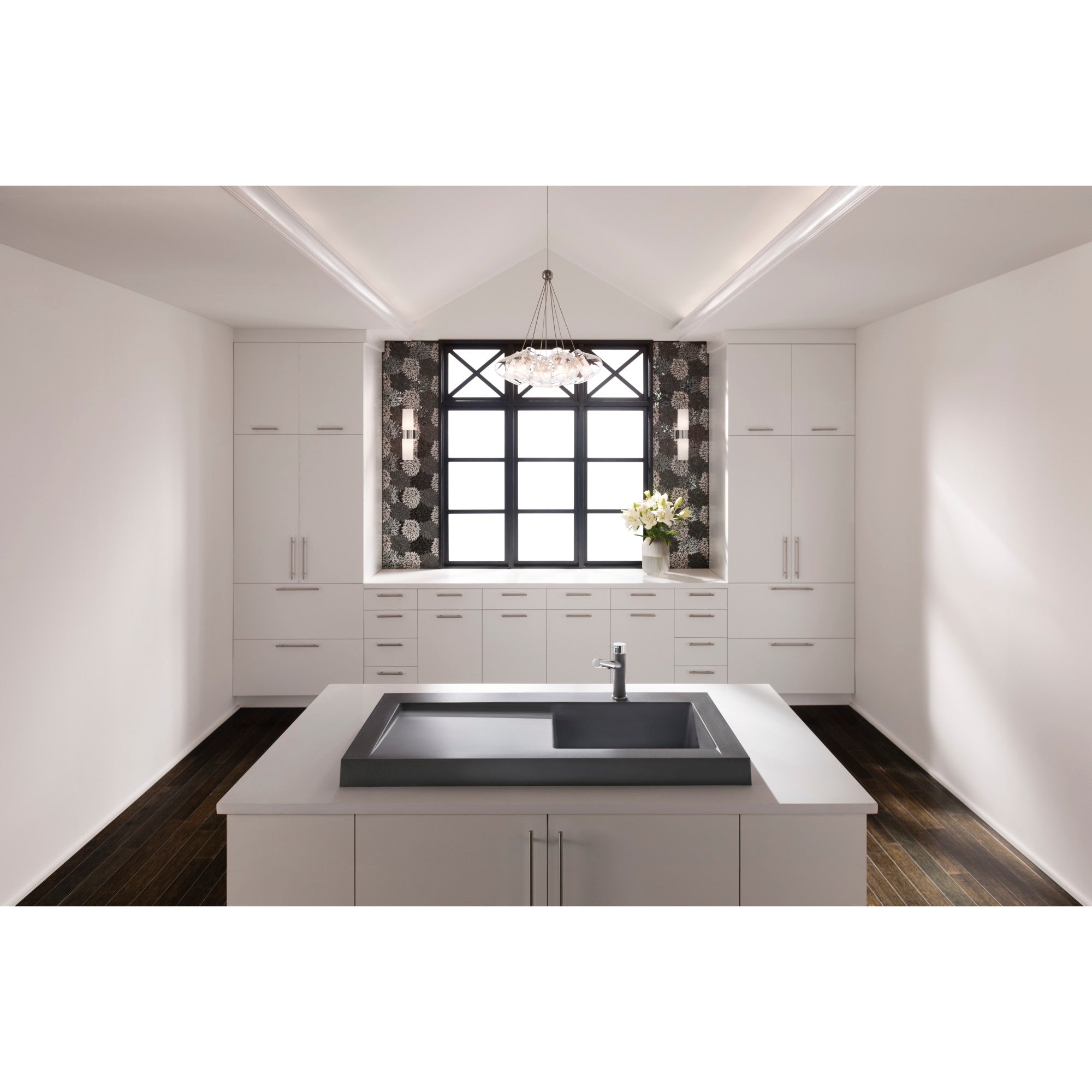 Worldwide Flooring Design Center Hopewell Bar Pull 11 11/32 Inch (c-c) Ash Gray Hopewell Bar Pull 11 11/32 Inch (c-c) Ash Gray Top Knobs Decorative Hardware