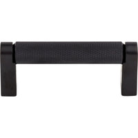 Worldwide Flooring Design Center Amwell Bar Pull 3 Inch (c-c) Flat Black Amwell Bar Pull 3 Inch (c-c) Flat Black Top Knobs Decorative Hardware