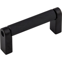 Worldwide Flooring Design Center Amwell Bar Pull 3 Inch (c-c) Flat Black Amwell Bar Pull 3 Inch (c-c) Flat Black Top Knobs Decorative Hardware