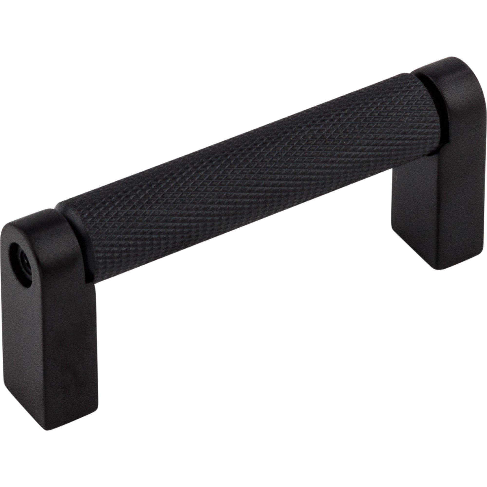 Worldwide Flooring Design Center Amwell Bar Pull 3 Inch (c-c) Flat Black Amwell Bar Pull 3 Inch (c-c) Flat Black Top Knobs Decorative Hardware