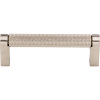 Worldwide Flooring Design Center Amwell Bar Pull 3 3/4 Inch (c-c) Brushed Satin Nickel Amwell Bar Pull 3 3/4 Inch (c-c) Brushed Satin Nickel Top Knobs Decorative Hardware
