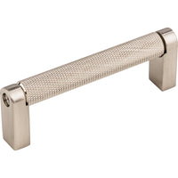 Worldwide Flooring Design Center Amwell Bar Pull 3 3/4 Inch (c-c) Brushed Satin Nickel Amwell Bar Pull 3 3/4 Inch (c-c) Brushed Satin Nickel Top Knobs Decorative Hardware