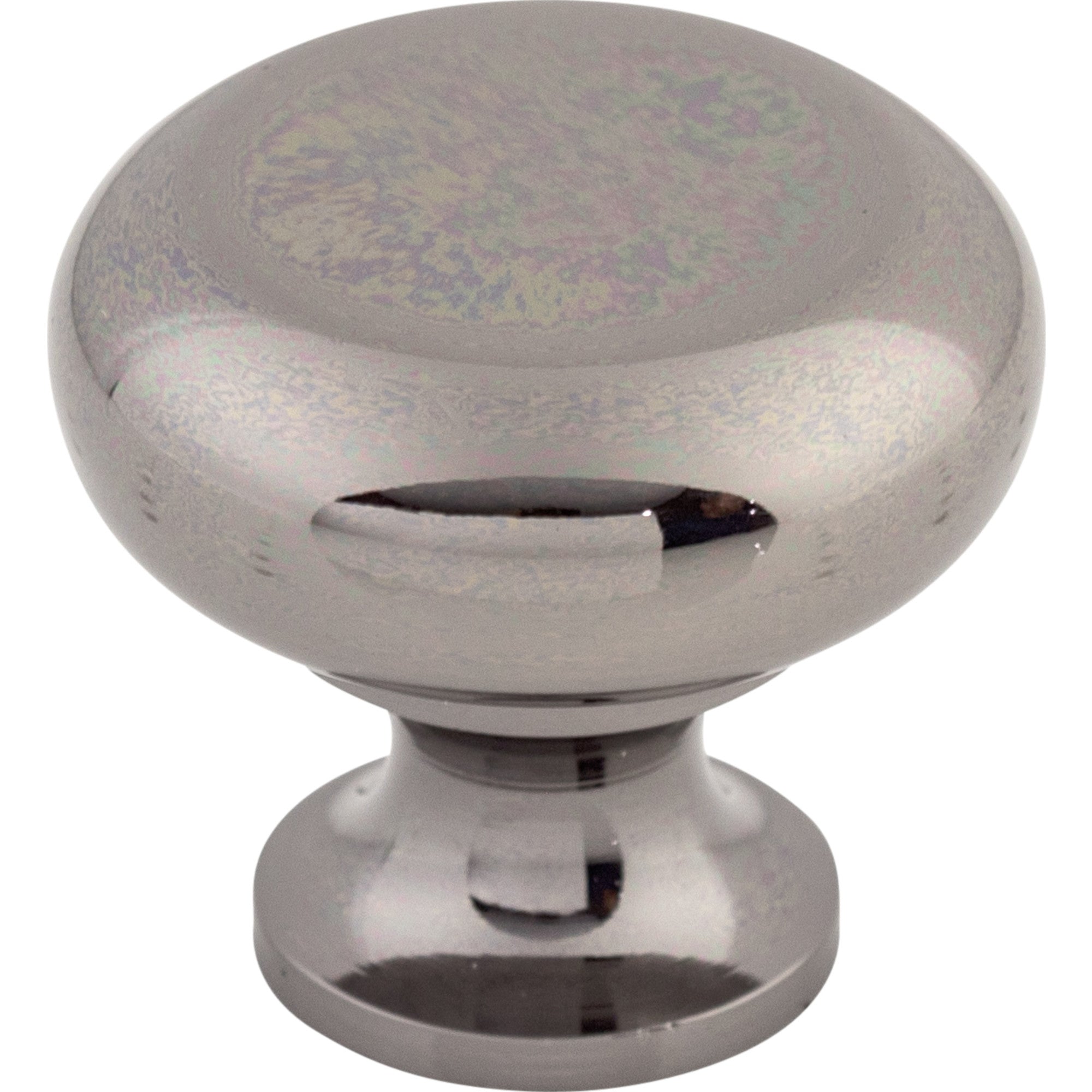 Worldwide Flooring Design Center Flat Faced Knob 1 1/4 Inch Black Nickel Flat Faced Knob 1 1/4 Inch Black Nickel Top Knobs Decorative Hardware