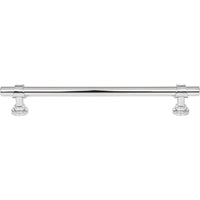 Worldwide Flooring Design Center Bit Pull 7 9/16 Inch (c-c) Polished Chrome Bit Pull 7 9/16 Inch (c-c) Polished Chrome Top Knobs Decorative Hardware