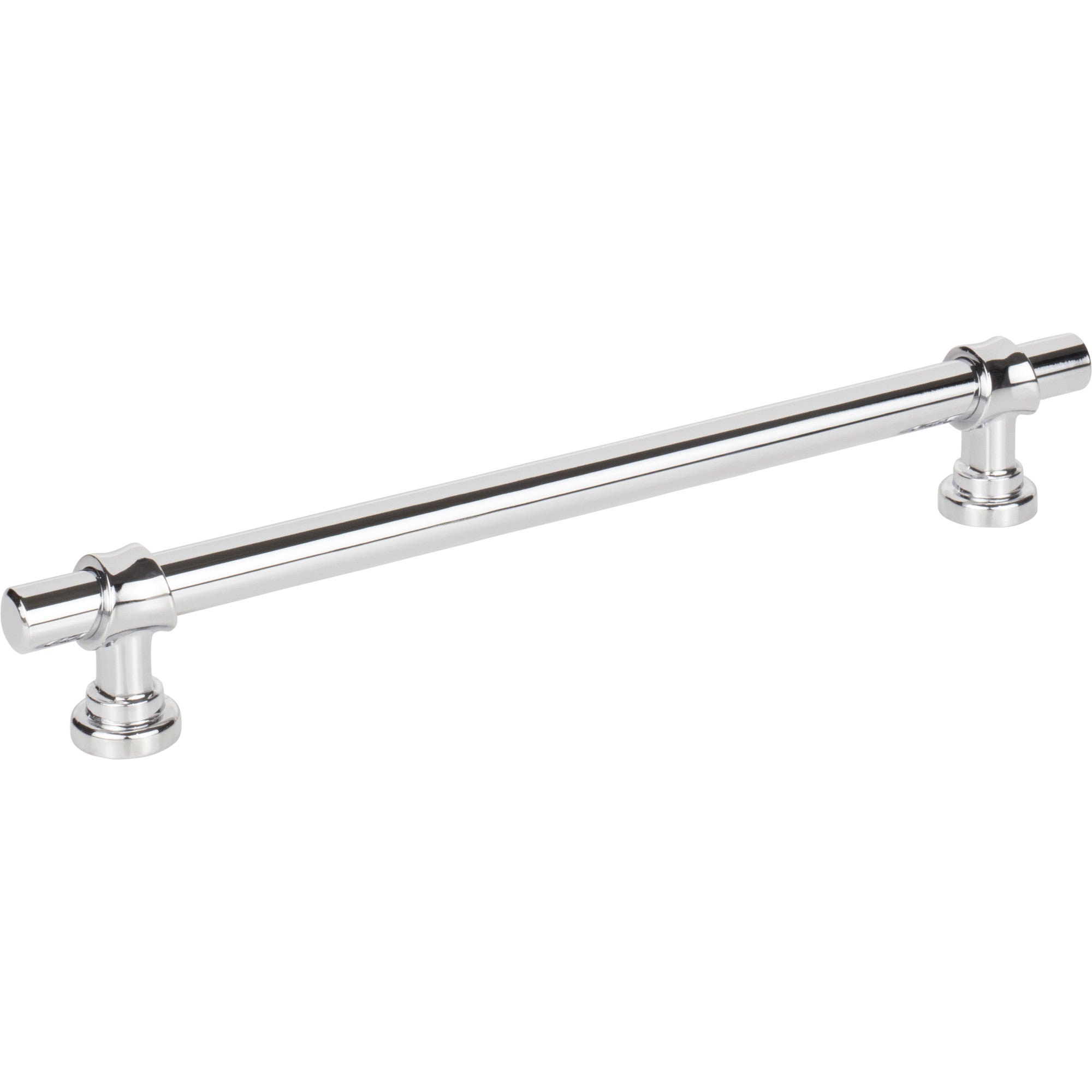 Worldwide Flooring Design Center Bit Pull 7 9/16 Inch (c-c) Polished Chrome Bit Pull 7 9/16 Inch (c-c) Polished Chrome Top Knobs Decorative Hardware