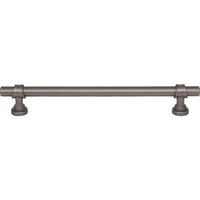 Worldwide Flooring Design Center Bit Pull 7 9/16 Inch (c-c) Ash Gray Bit Pull 7 9/16 Inch (c-c) Ash Gray Top Knobs Decorative Hardware