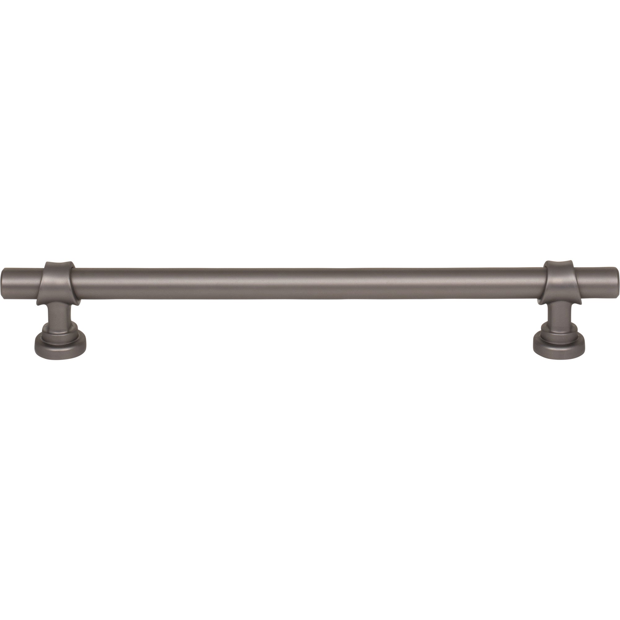 Worldwide Flooring Design Center Bit Pull 7 9/16 Inch (c-c) Ash Gray Bit Pull 7 9/16 Inch (c-c) Ash Gray Top Knobs Decorative Hardware