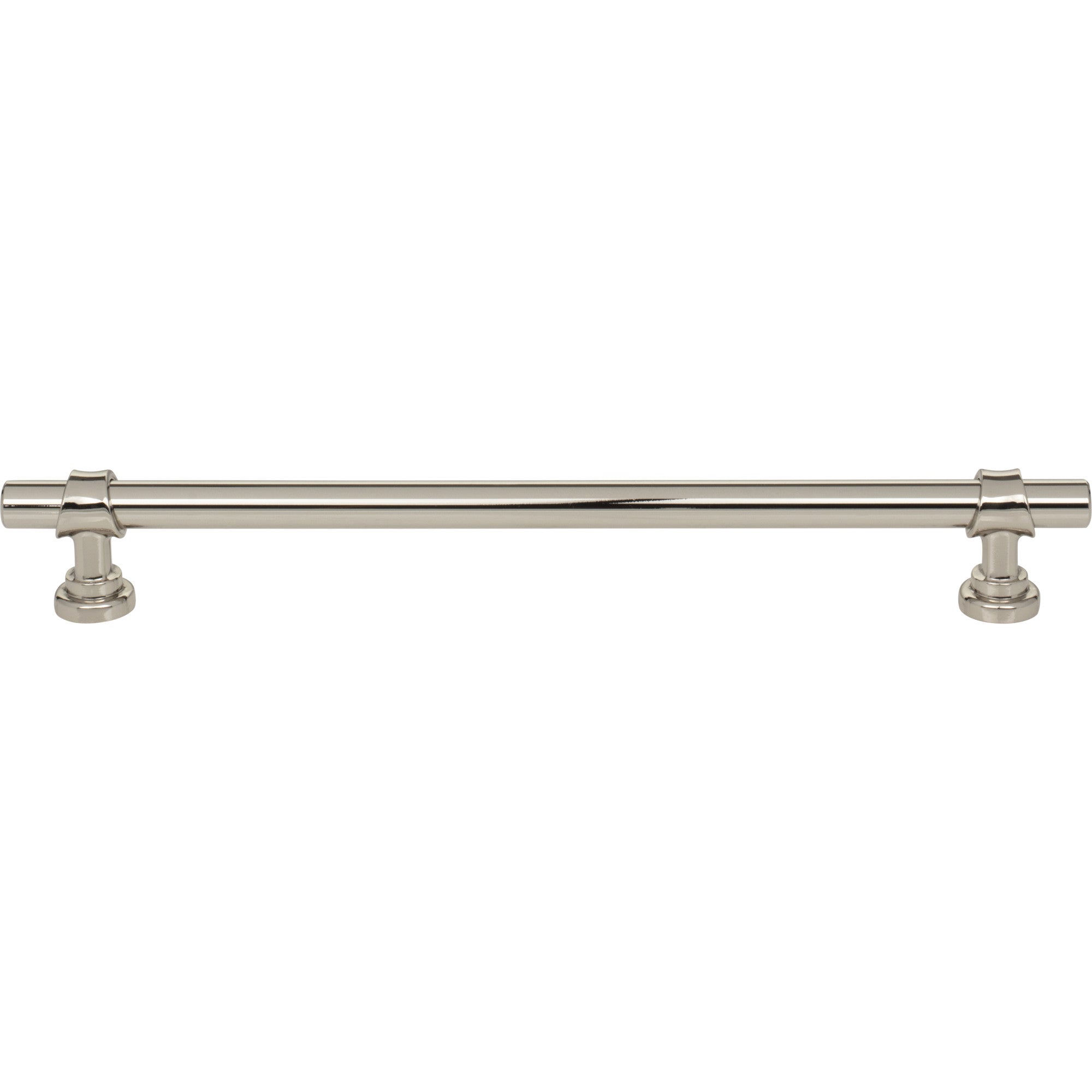 Worldwide Flooring Design Center Bit Pull 8 13/16 Inch (c-c) Polished Nickel Bit Pull 8 13/16 Inch (c-c) Polished Nickel Top Knobs Decorative Hardware